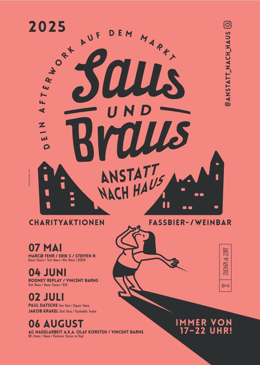 Flyer Saus und Braus 2025
