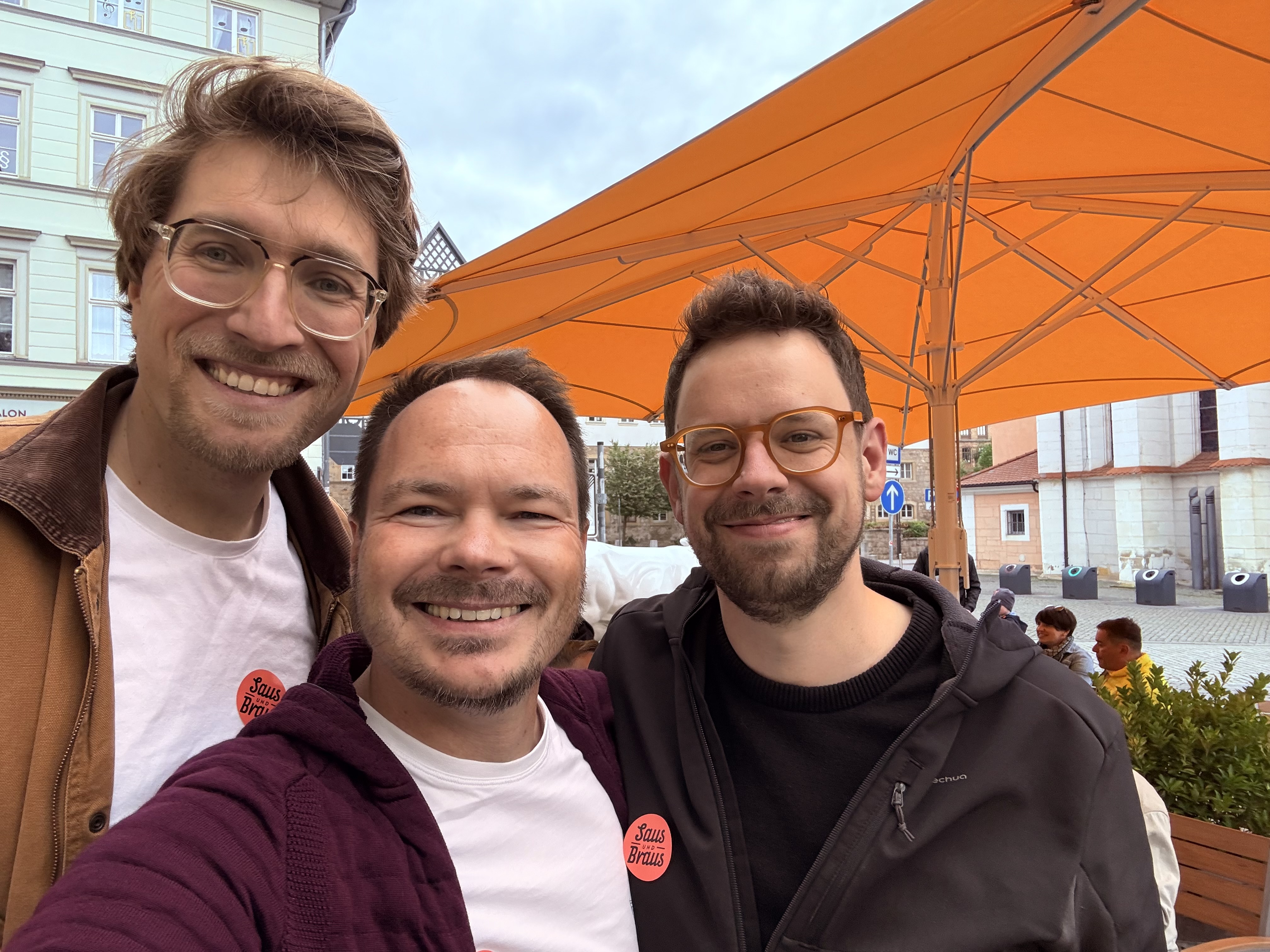 v.l.:Michael Schenk, Vincent Barnstorff, Moritz Eichholz